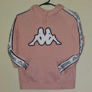 Pink kappa hoodie